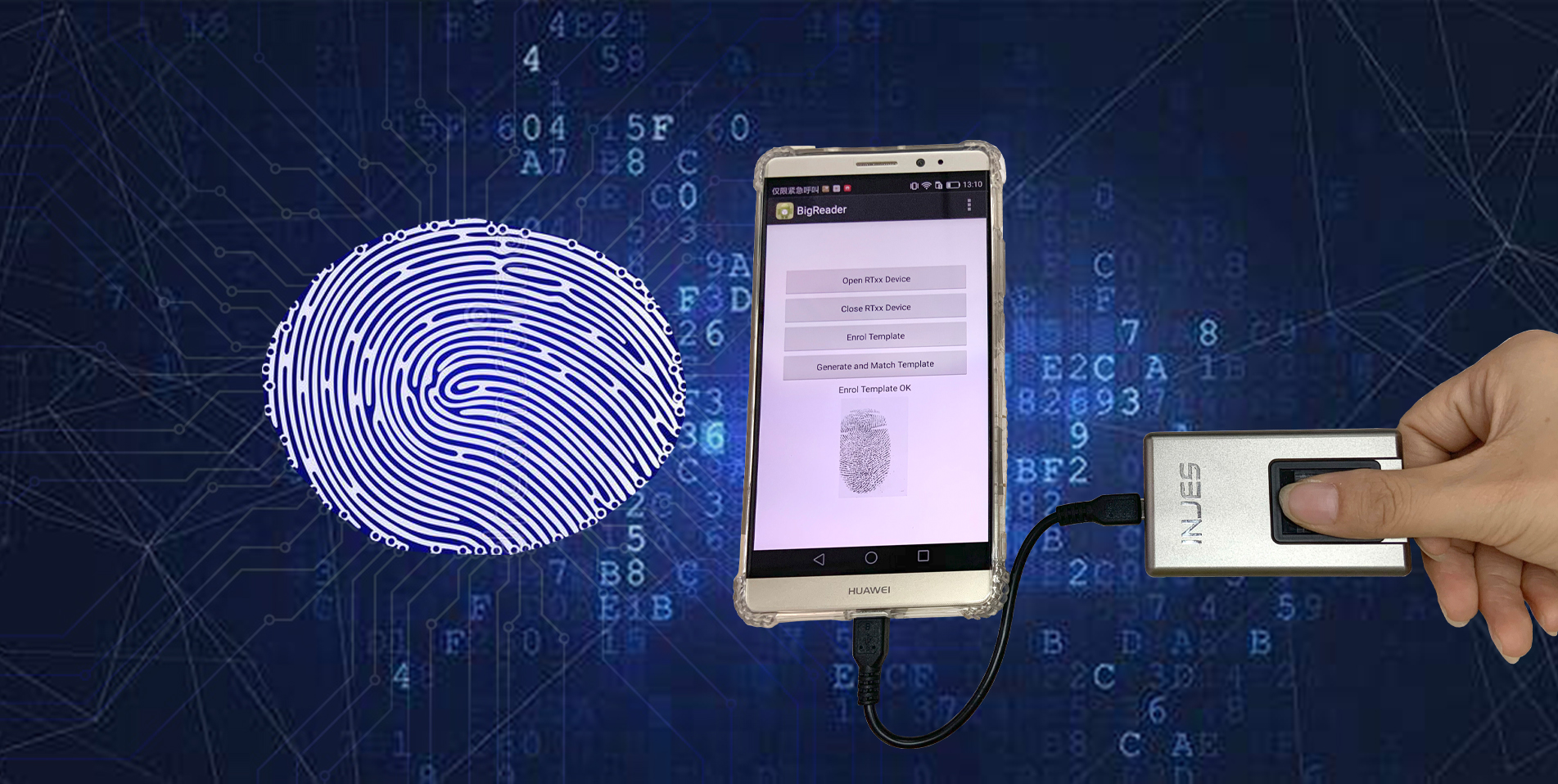 FAP20 Fingerprint Scanner